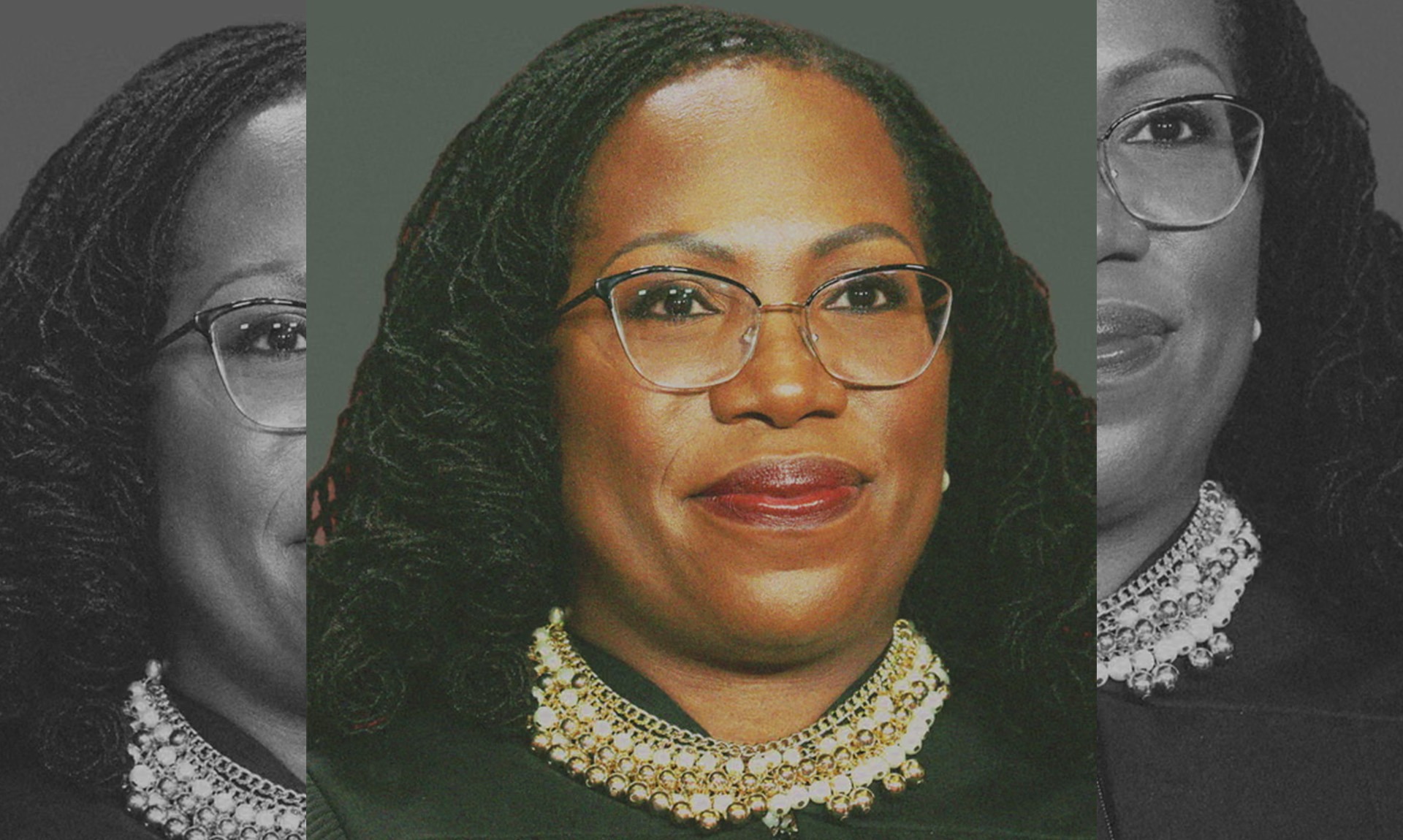 Justice Ketanji Brown Jackson delivers remarks at the U.S. Supreme Court, symbolizing integrity, representation, and progress.