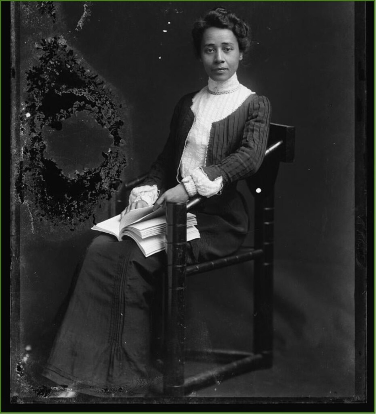 Historical portrait of Dr. Anna Julia Cooper from C.M. Bell Studio Collection