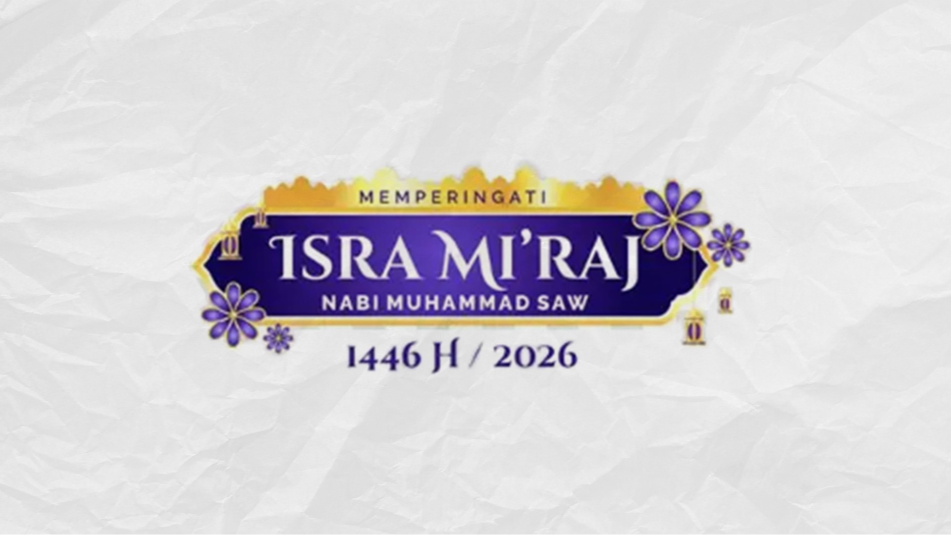 The Islamic Night Journey of Muhammad and the Ascension, Approximately January 15-16