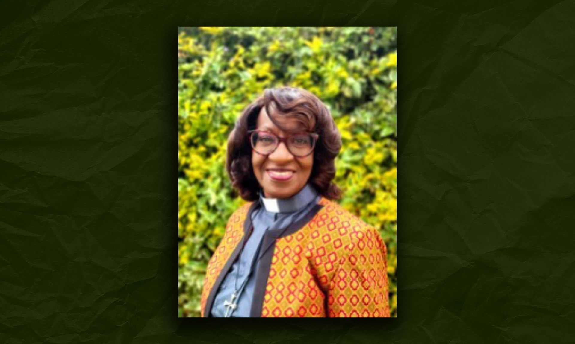 Portrait of Reverend Phyllis Byrd, author of “I Need You to Survive.”